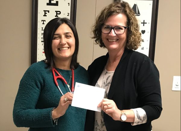 Dr. Amita Dayal with Rachel Agnoluzzi