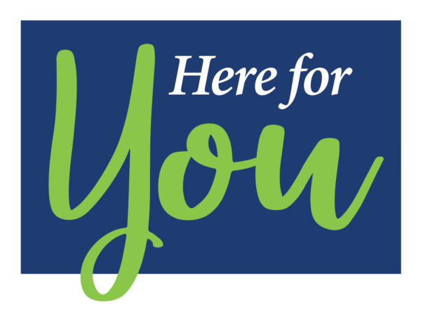 Here for You logo