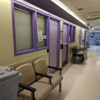Emergency Dept brighter hallway