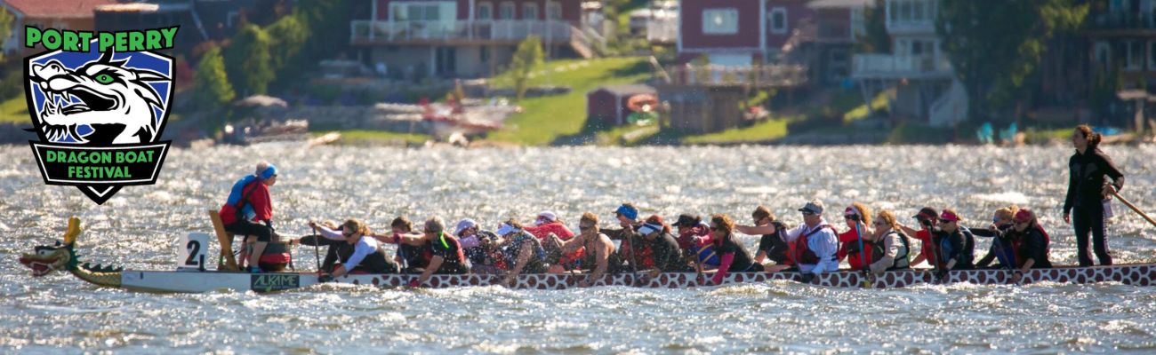 Dragon Boat on Lake Scugog